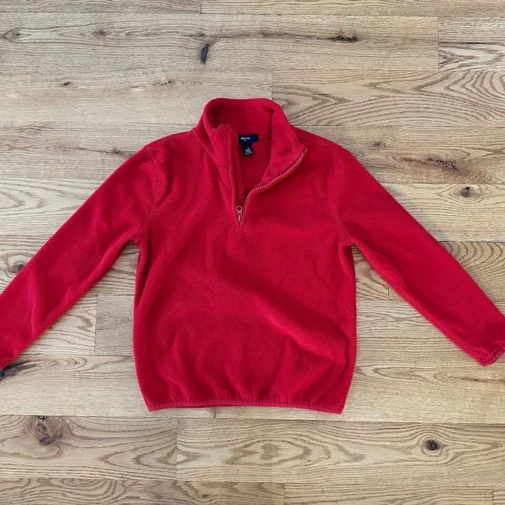 GAP Kids Fleeze Half-Zip Shirt Jacket Sweater in Size S